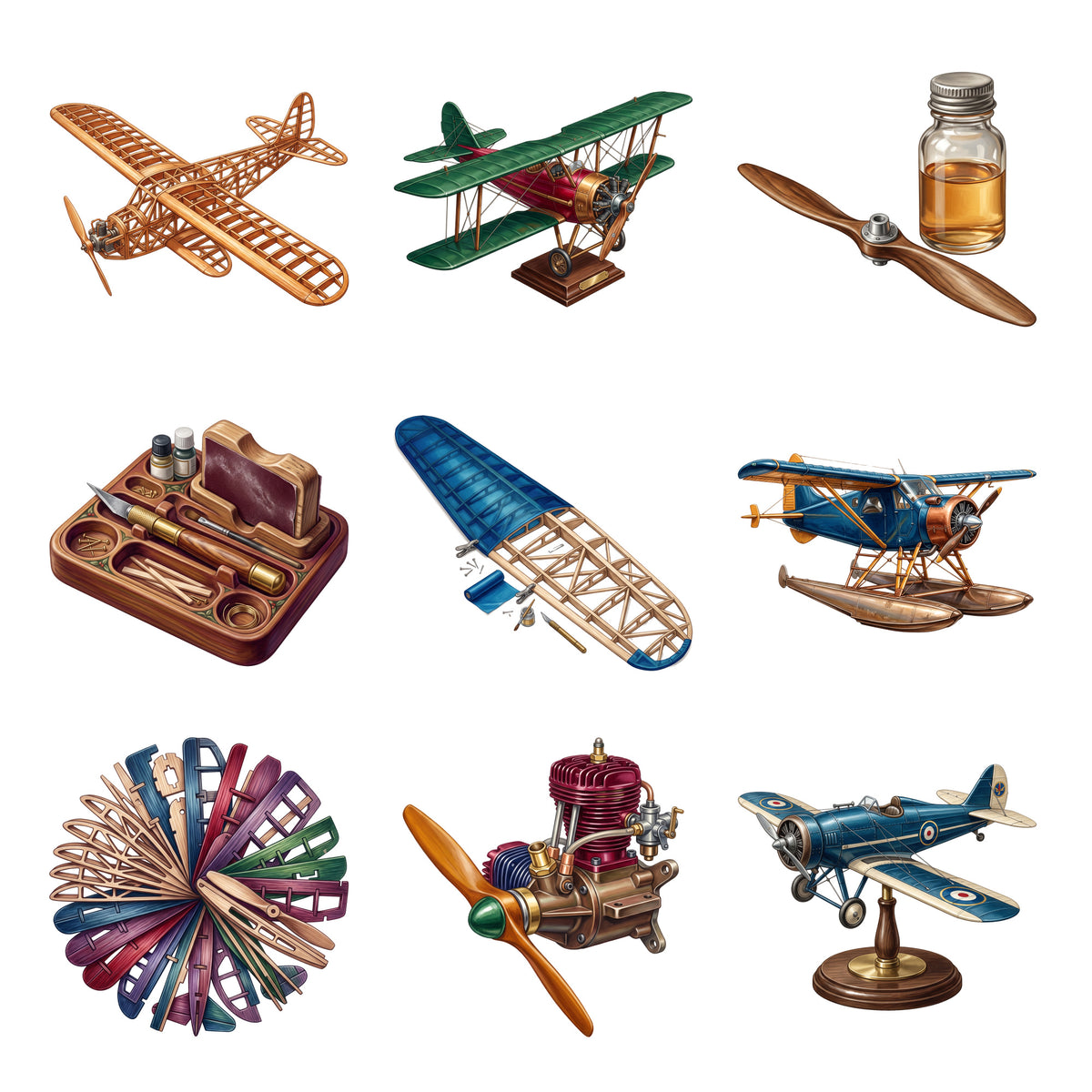 Model Airplane Workshop — Complete assortment