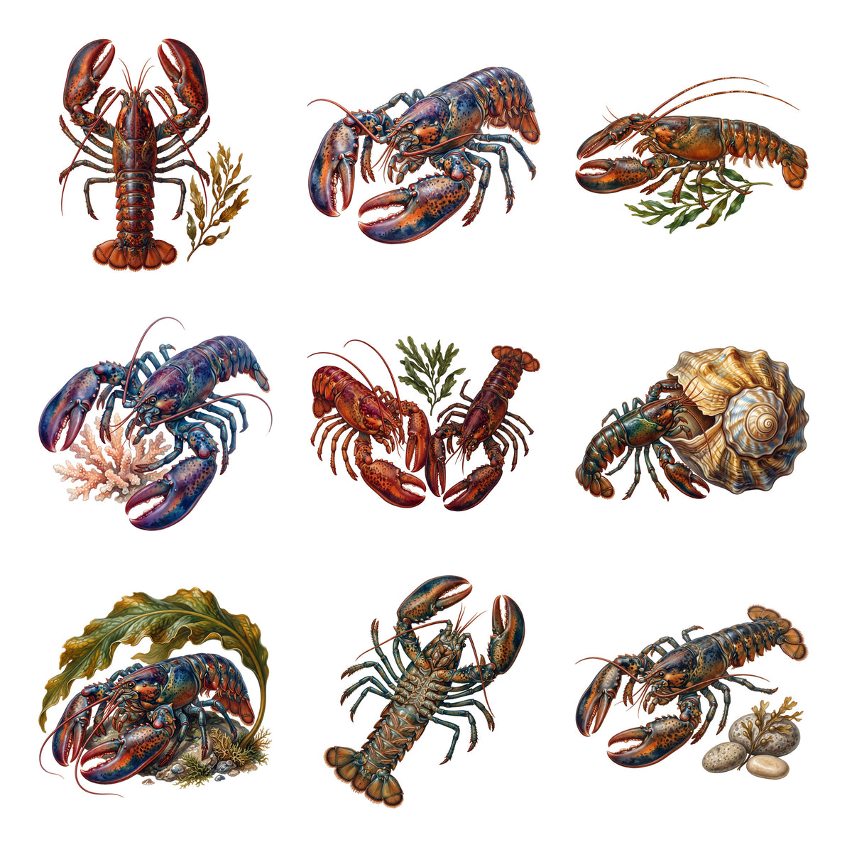 Lobster Rocky Coast — Complete assortment