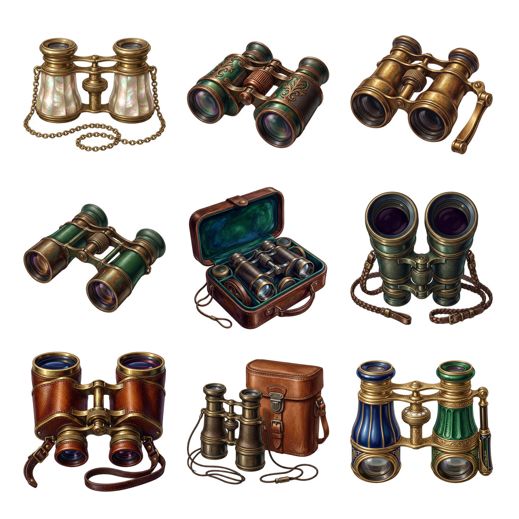 Vintage Binoculars — Complete assortment