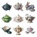 Porcelain Tureen Cabinet — Complete assortment
