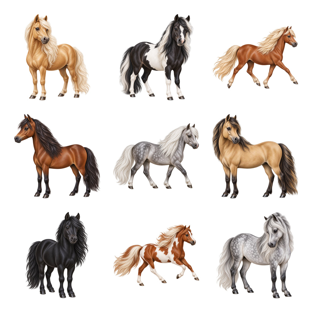 Miniature Horses — Complete assortment
