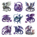 Crystal Cave Dragons — Complete assortment
