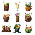 Tropical Tiki Drinks — Complete assortment