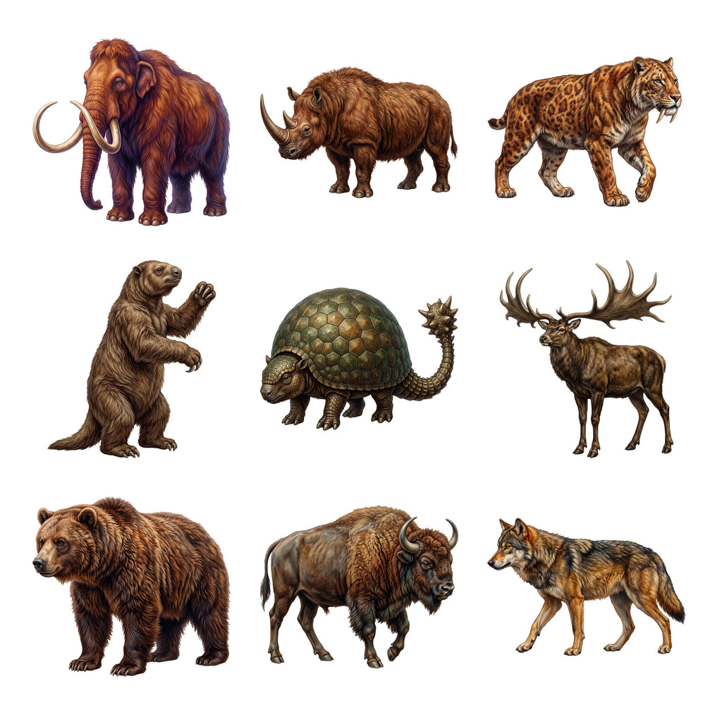 Ice Age Mammal Cabinet — Complete assortment