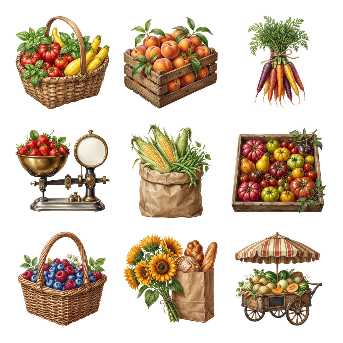 Summer Farmers Market — Complete assortment