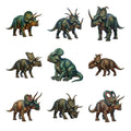 Ceratopsian Dinosaurs — Complete assortment