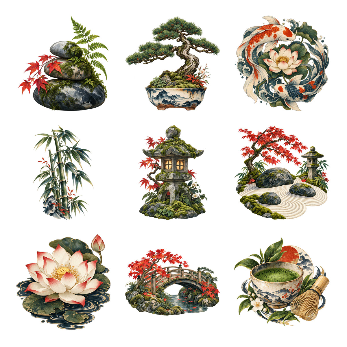Zen - Quiet Garden — Complete assortment