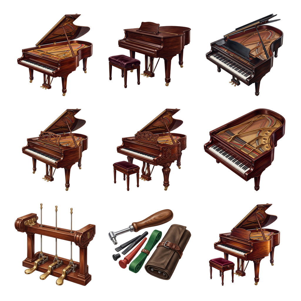 Grand Piano Salon — Complete assortment