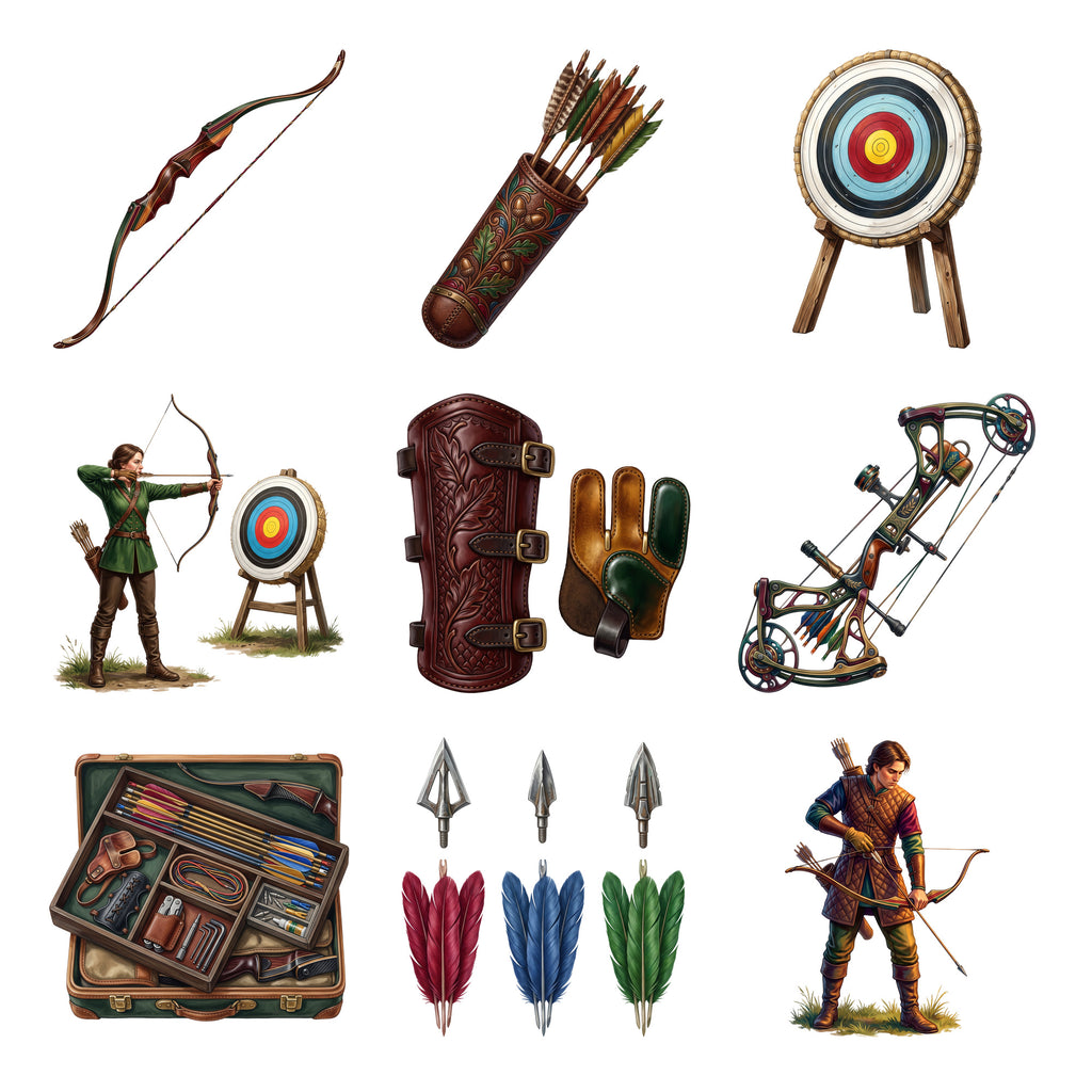 Archery Target Range — Complete assortment