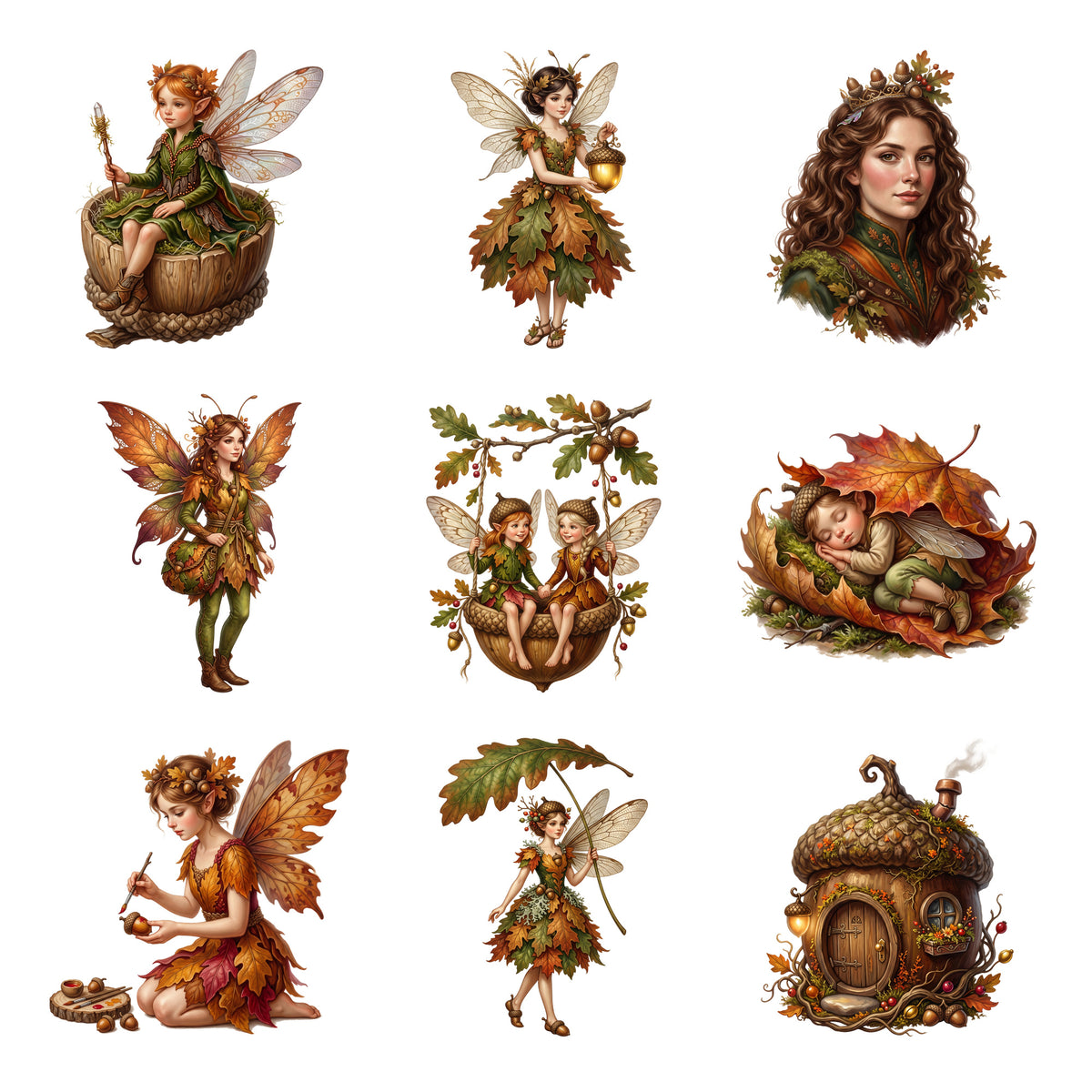 Acorn Fairy Autumn — Complete assortment