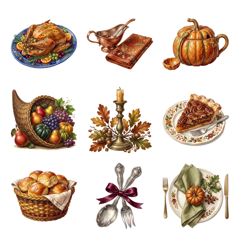 Thanksgiving Table Treasures — Complete assortment