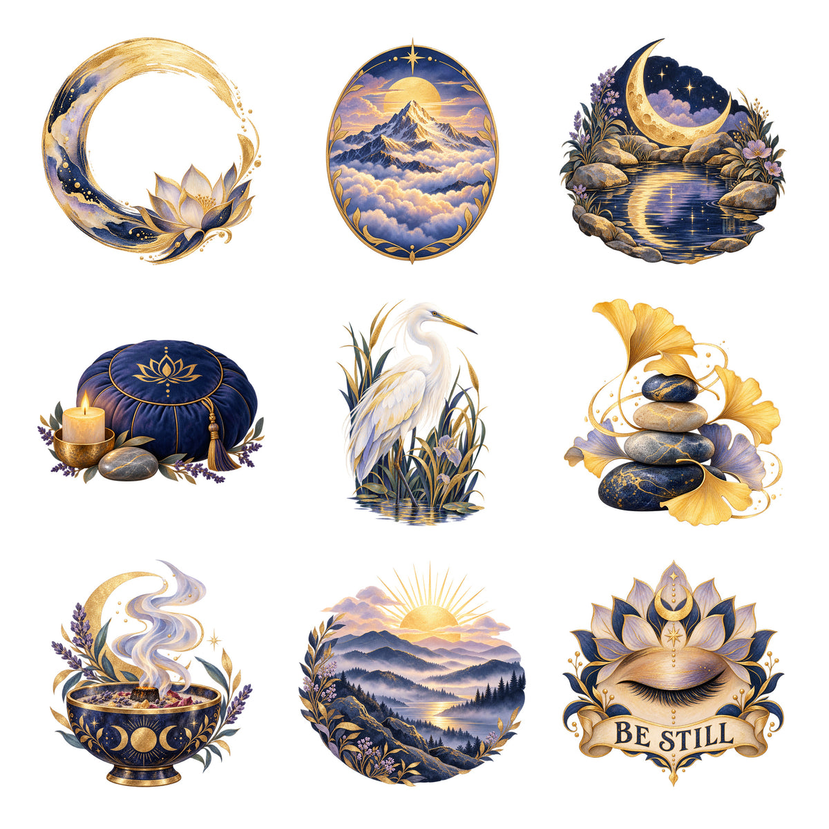 Zen - Stillness and Light — Complete assortment