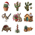 Desert Cactus Christmas — Complete assortment