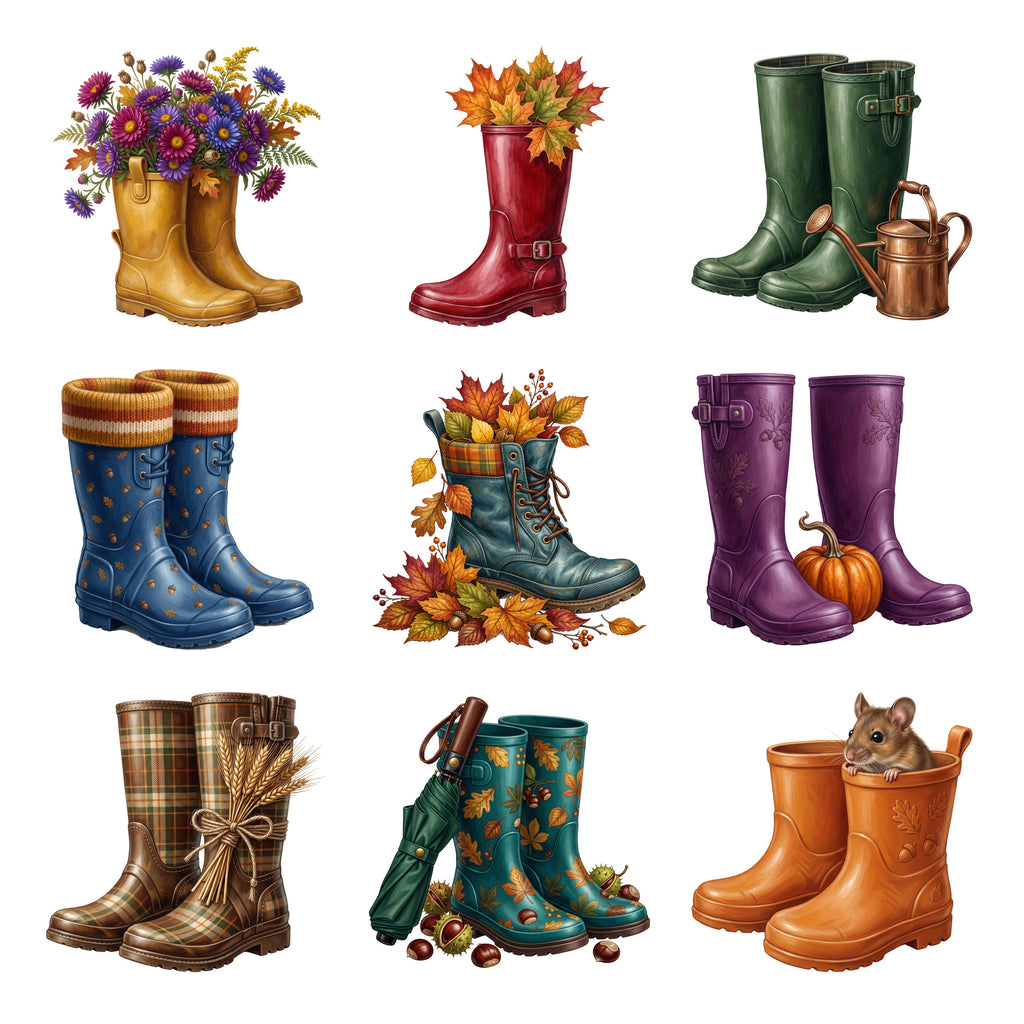 Autumn Rain Boots — Complete assortment
