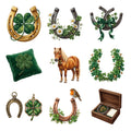 Lucky Horseshoes and Clovers — Complete assortment