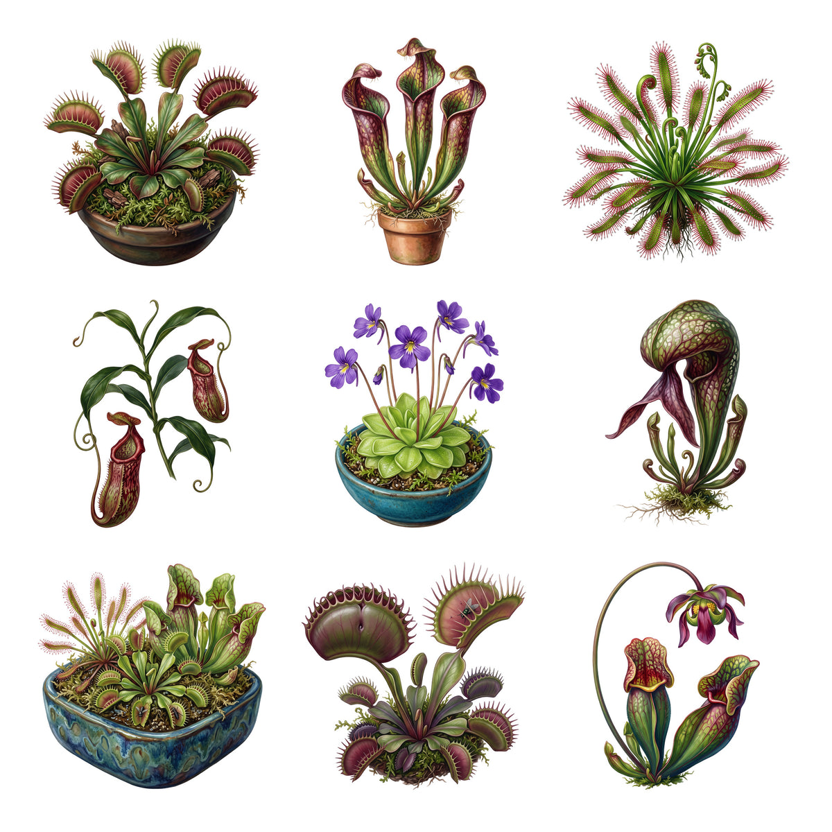 Carnivorous Plant Cabinet — Complete assortment