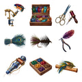 Fly Tying Bench — Complete assortment