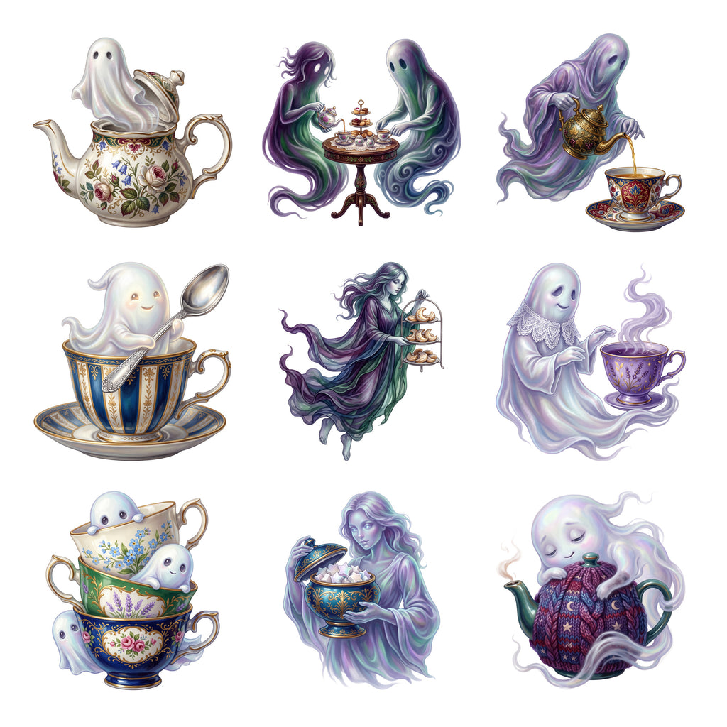 Ghostly Teatime — Complete assortment