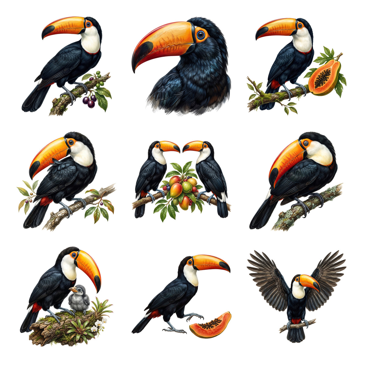 Toucan Canopies — Complete assortment