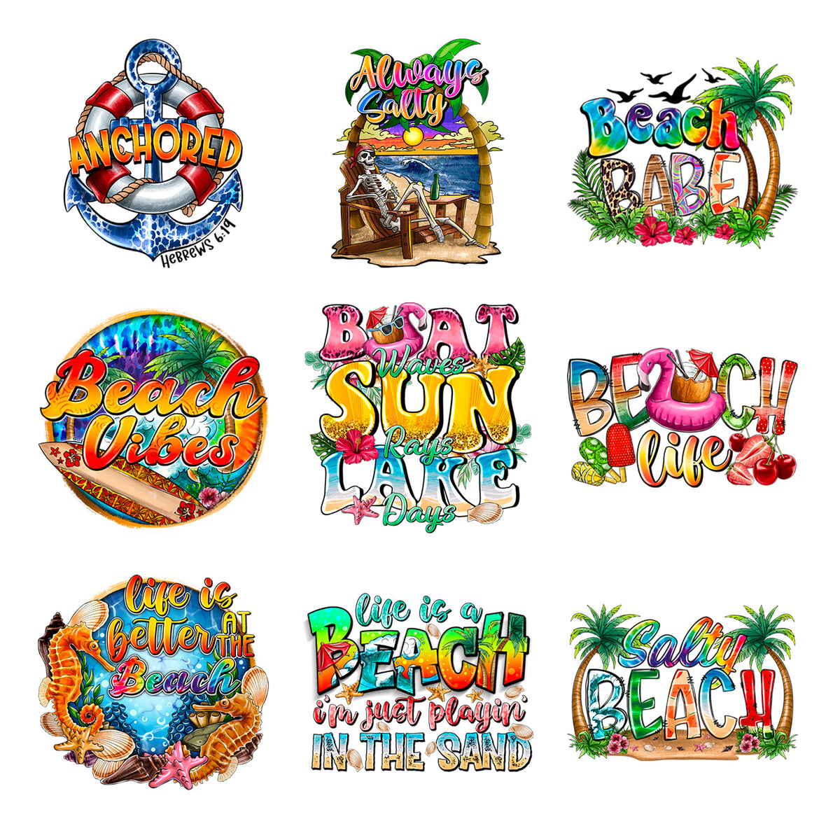Summer - Beach Days — Complete assortment