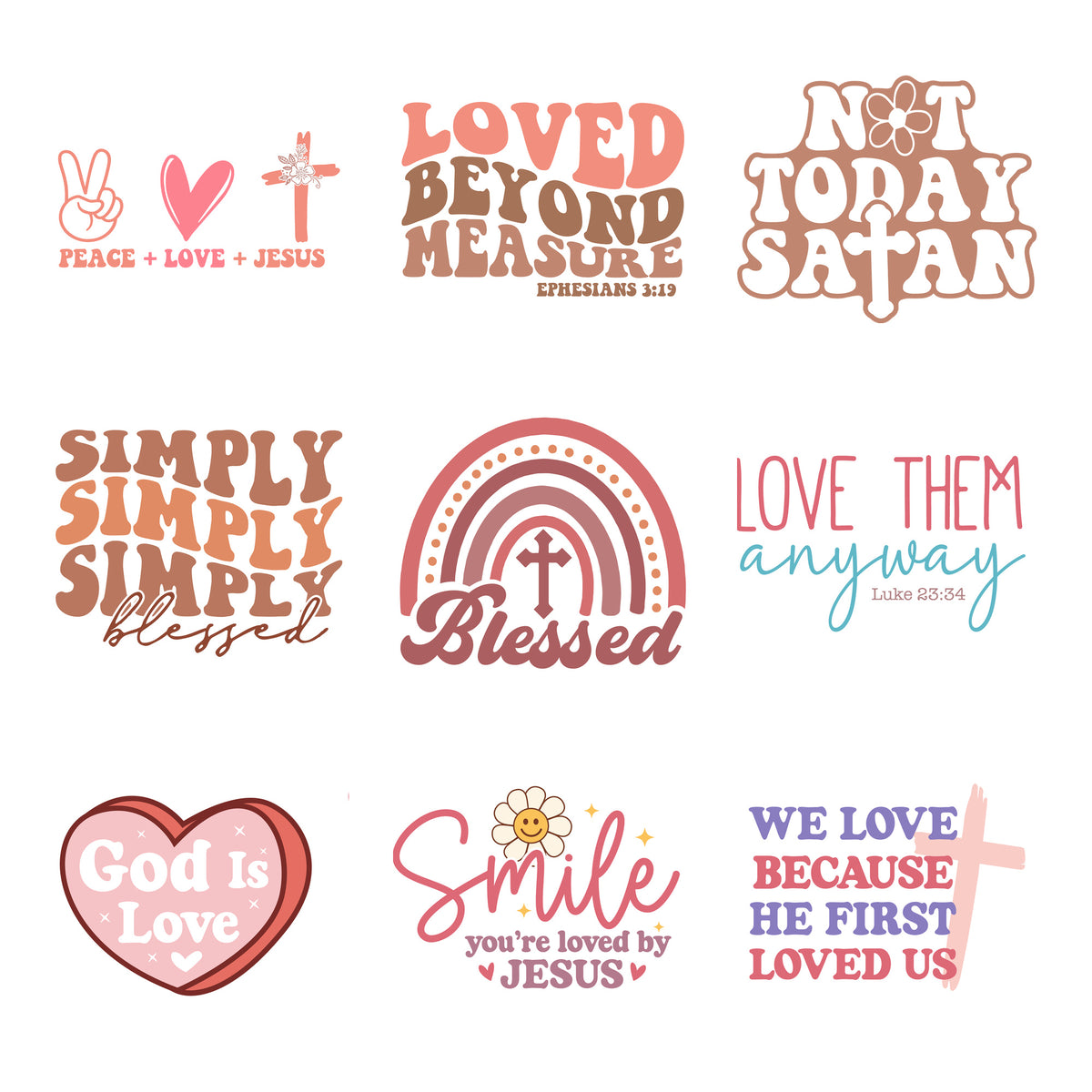 Christian - Loved and Blessed — Complete assortment