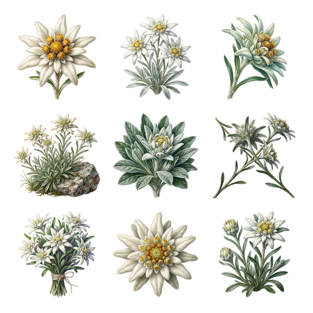 Edelweiss Alpine Blooms — Complete assortment