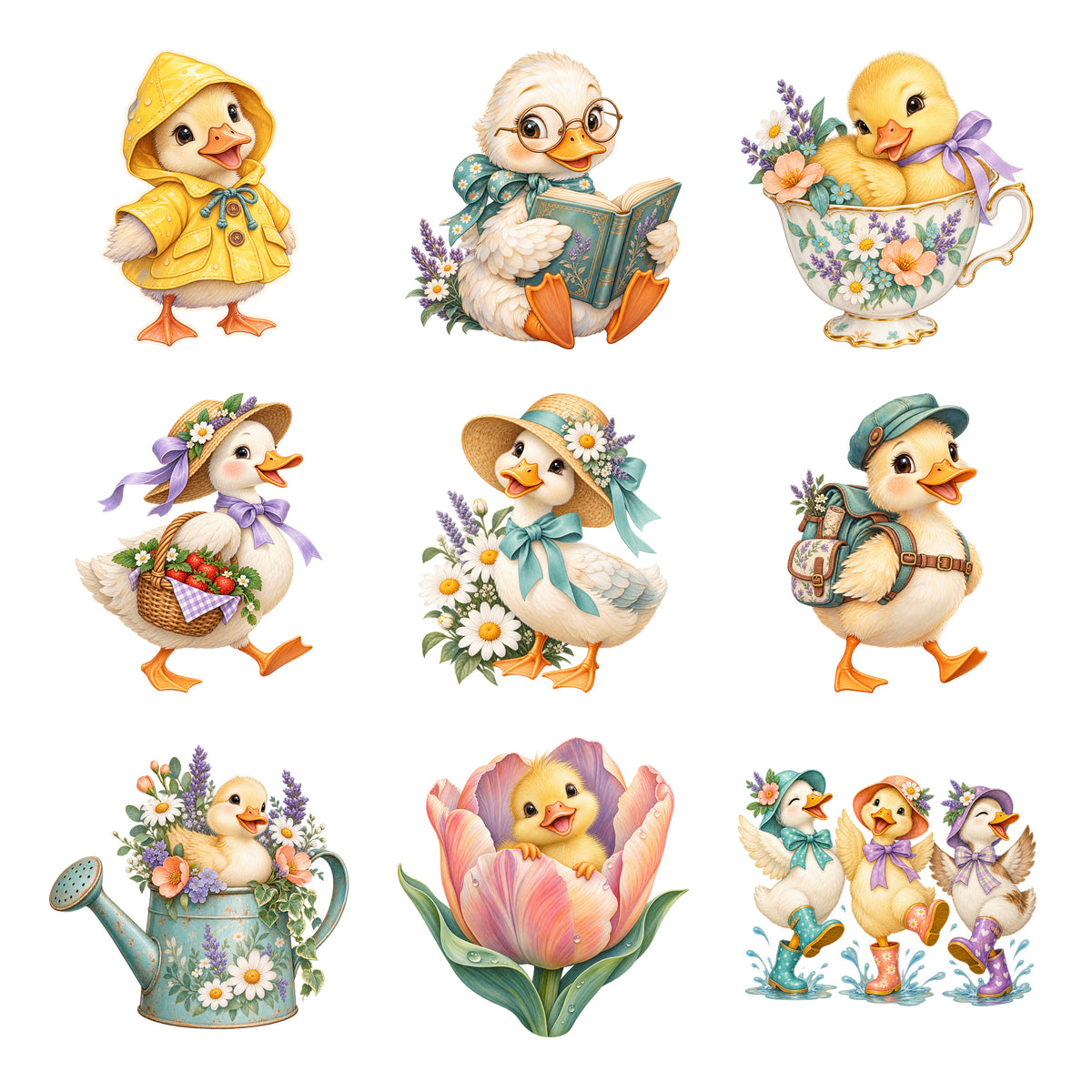 Duck Lovers - Whimsical Waterfowl — Complete assortment