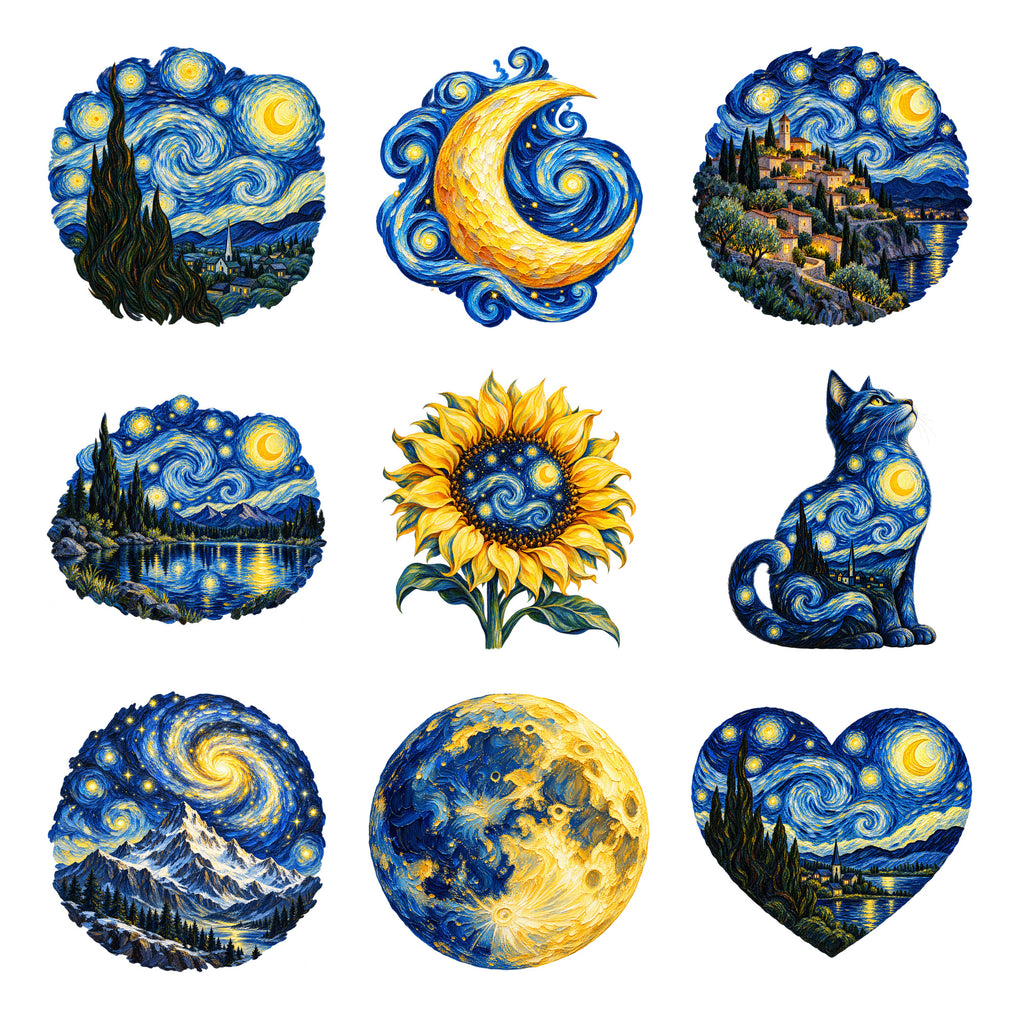 Starry Night - Painted Skies — Complete assortment