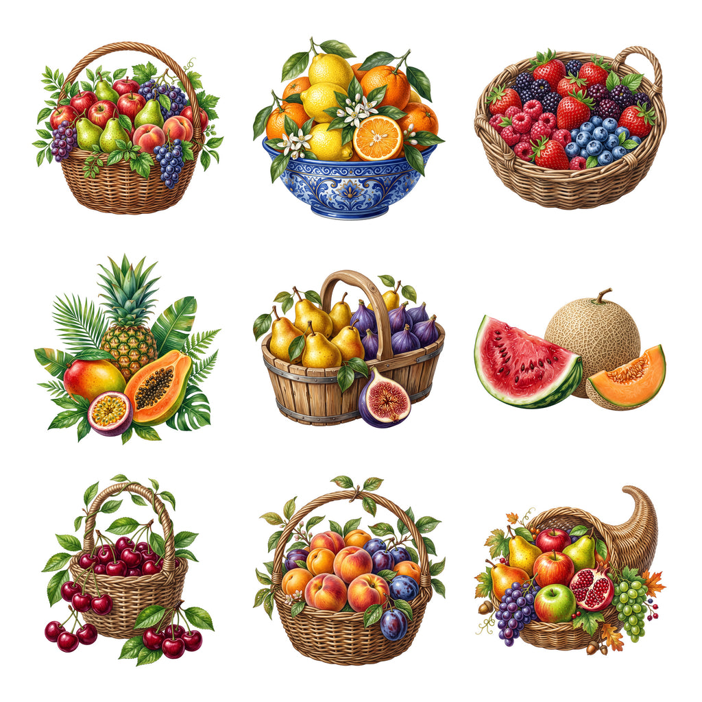 Orchard Fruit Baskets — Complete assortment