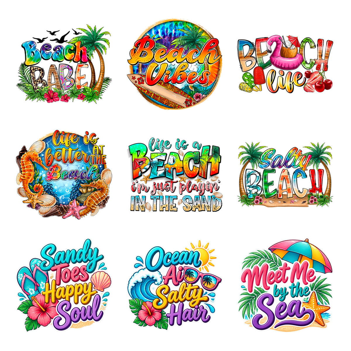 Beach - Sea and Sunshine — Complete assortment