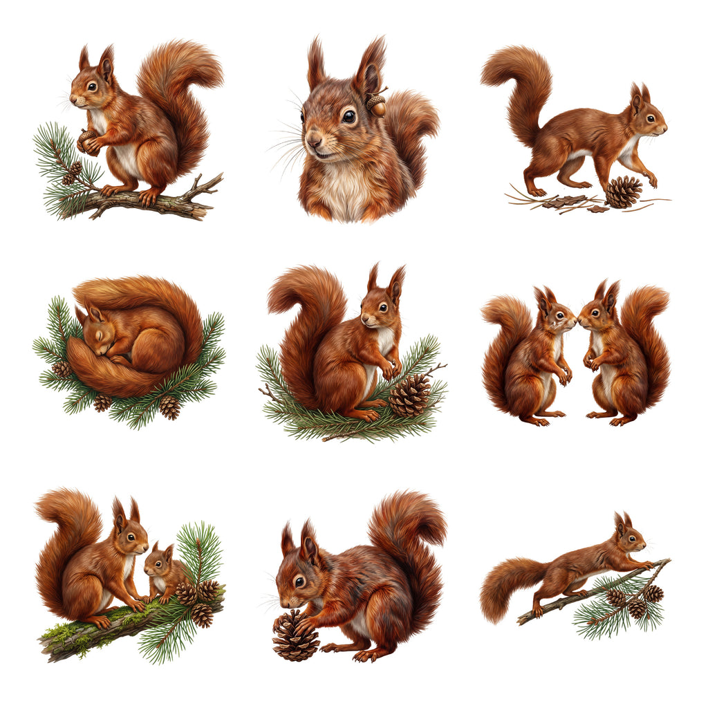 Squirrel Acorn Adventures — Complete assortment