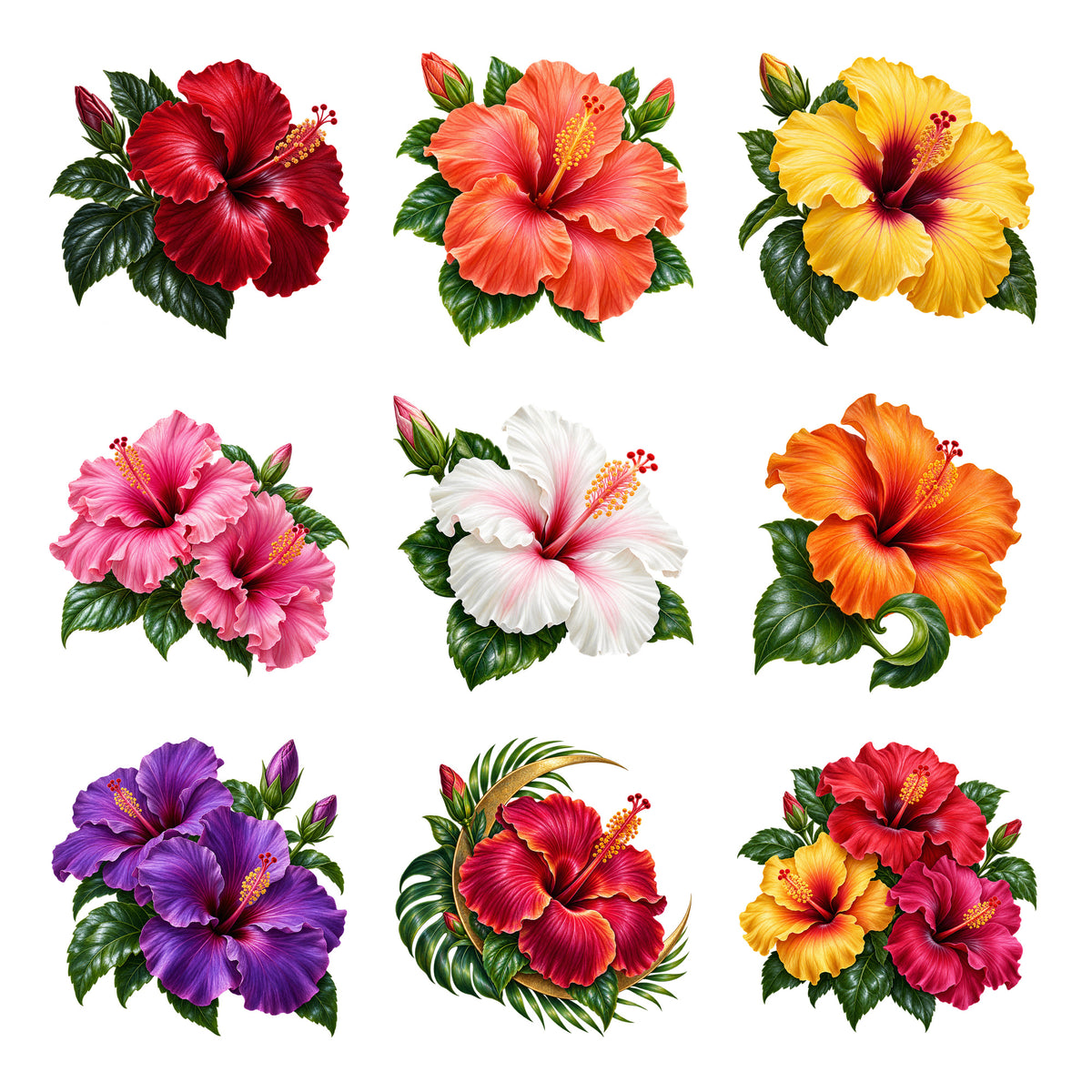 Hibiscus - Tropical Bloom — Complete assortment