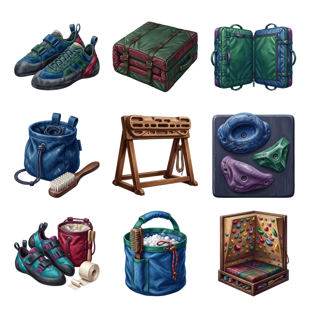 Bouldering Gym Life — Complete assortment