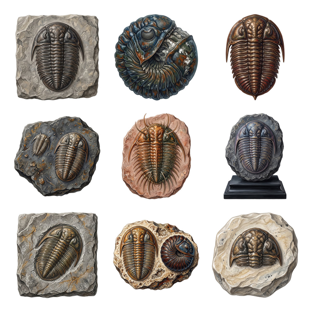 Trilobite Fossil Cabinet — Complete assortment