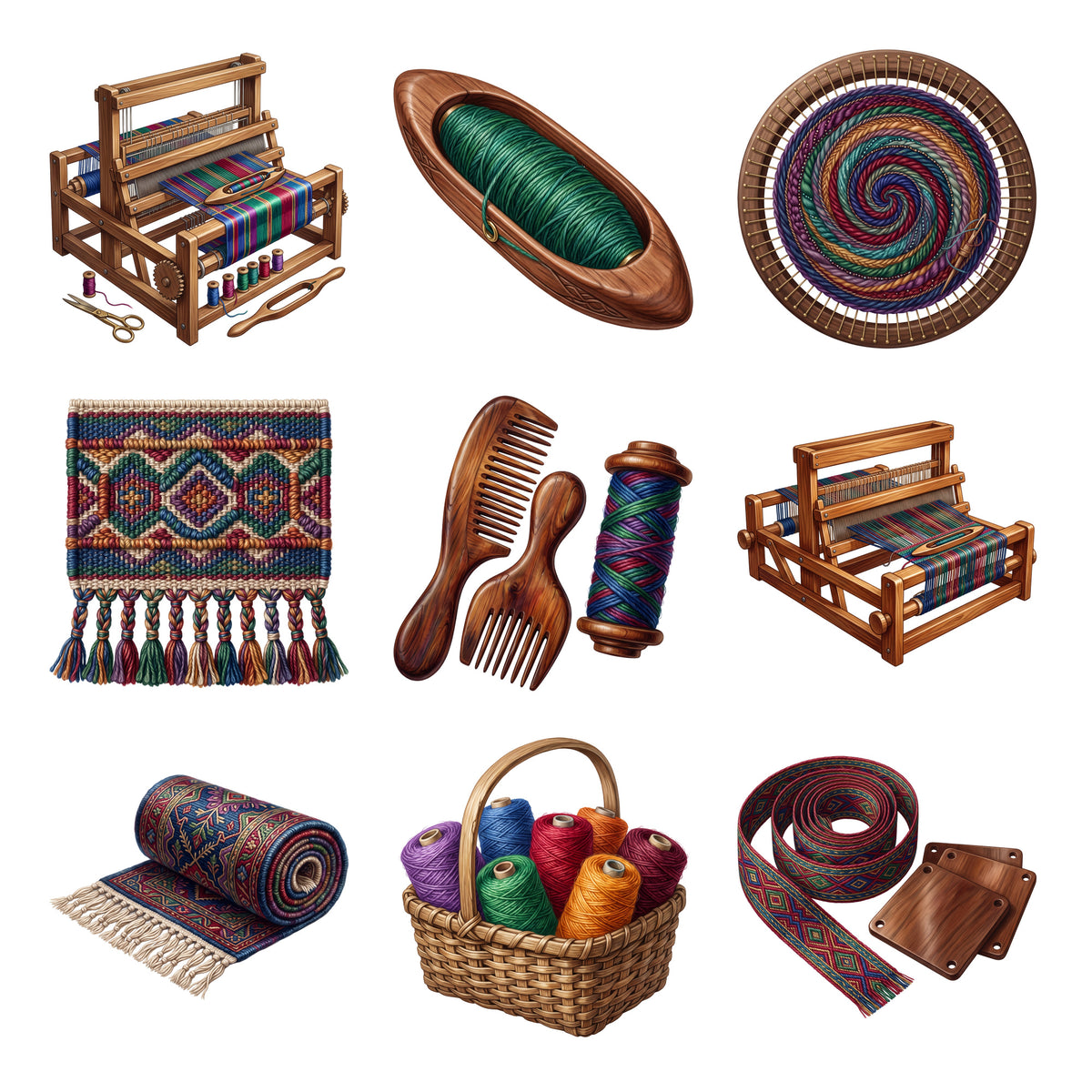 Weaving Loom Studio — Complete assortment