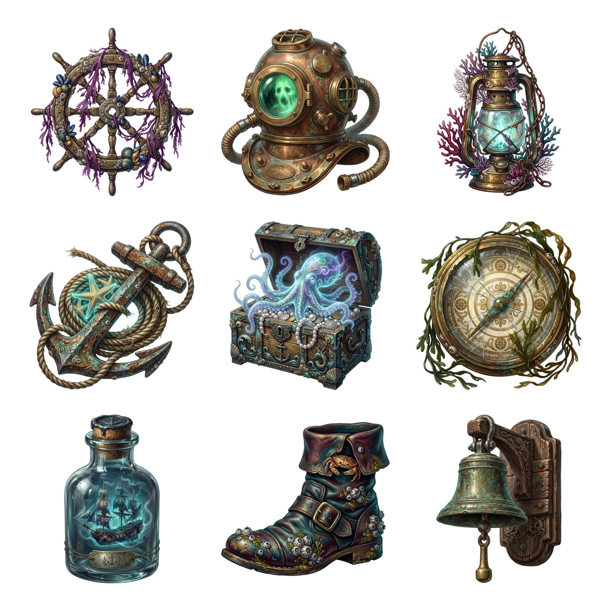Haunted Maritime Relics — Complete assortment