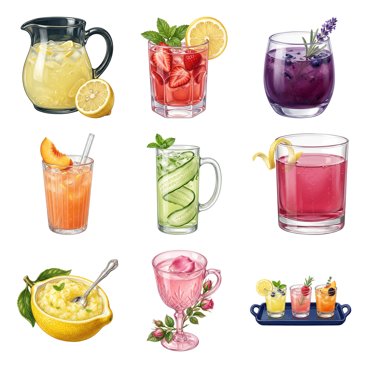 Lemonade Flavor Flight — Complete assortment