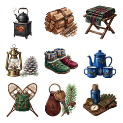Winter Cabin Essentials — Complete assortment