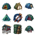 Tent Camping — Complete assortment