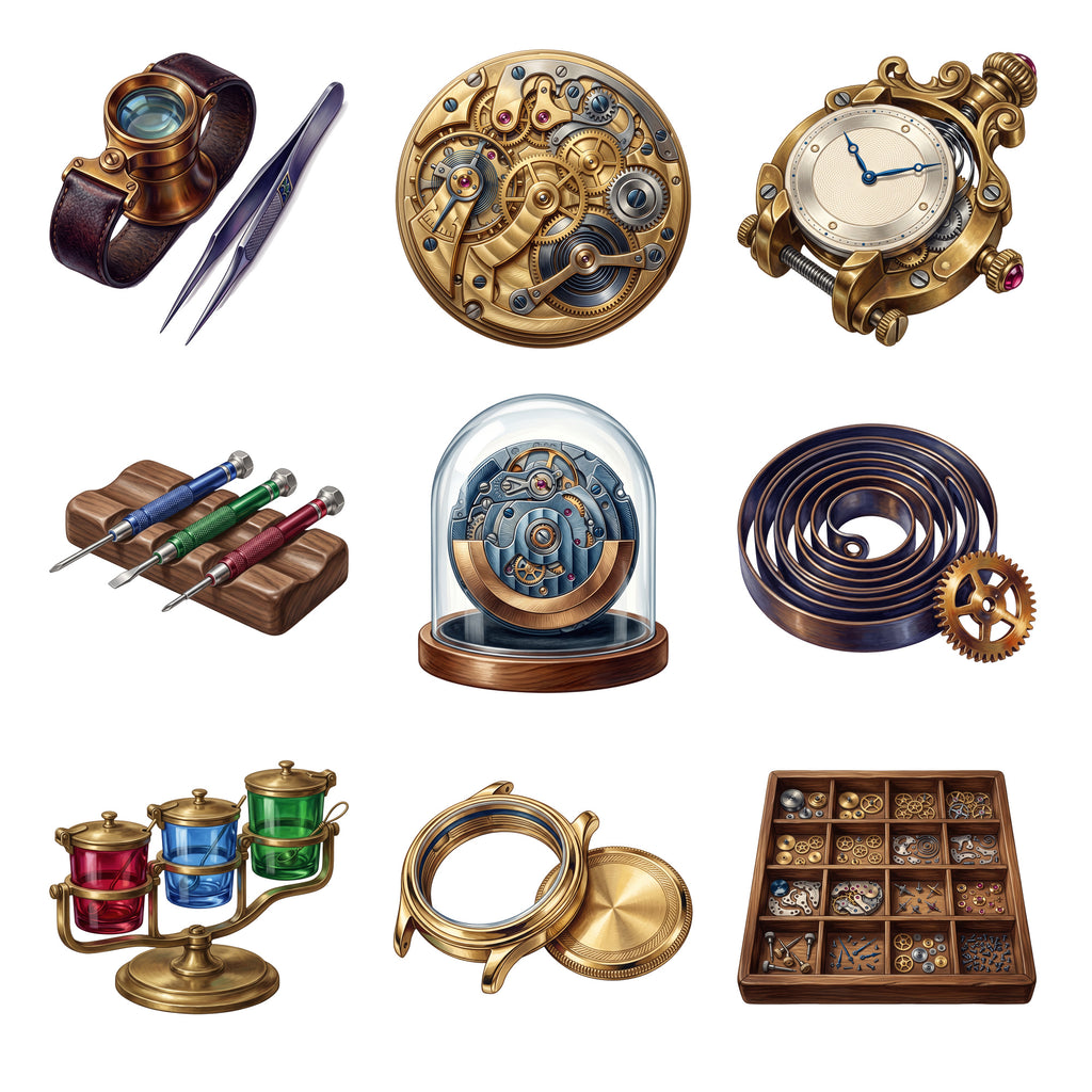 Watchmaker Bench — Complete assortment
