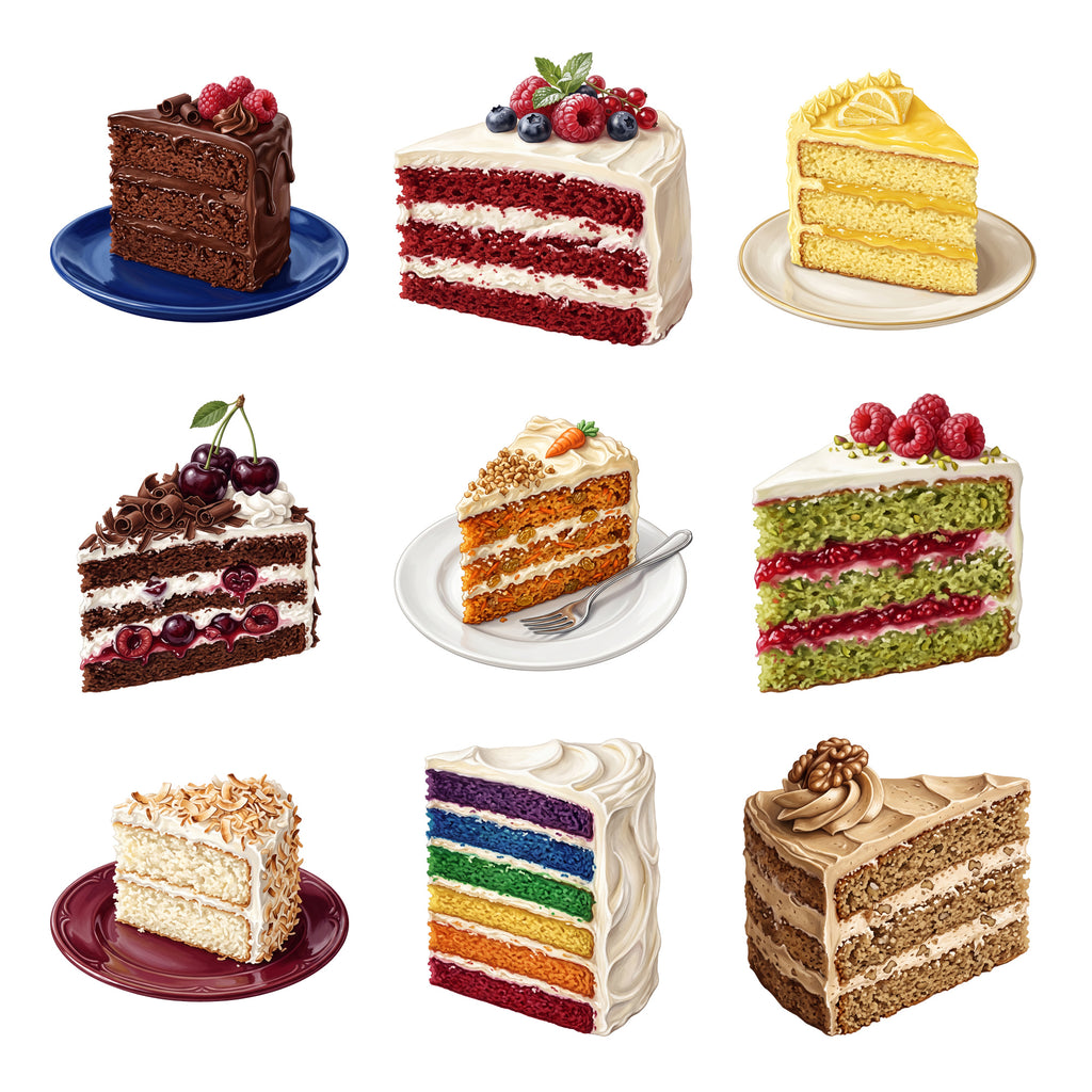 Layer Cake Slices — Complete assortment