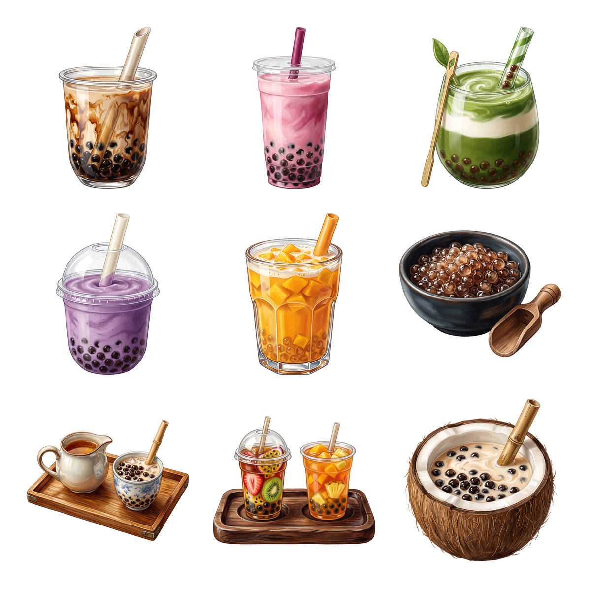 Boba Tea Shop — Complete assortment