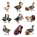 Christmas Goose Parade — Complete assortment
