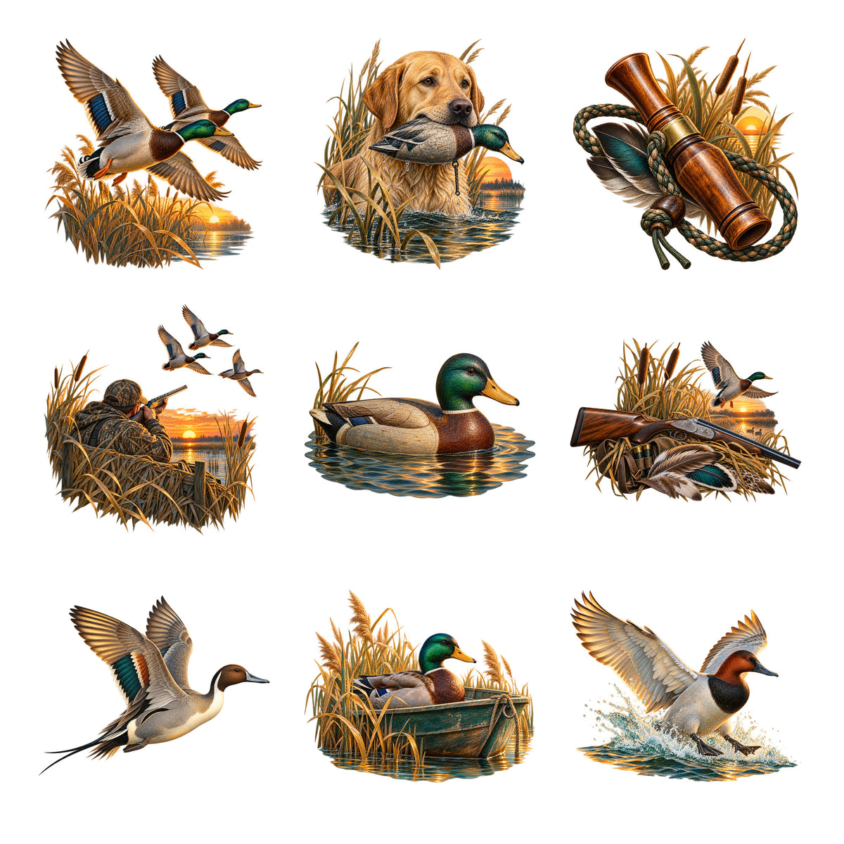 Duck Hunter - Marsh Dawn — Complete assortment