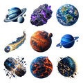 Asteroids and Planets — Complete assortment