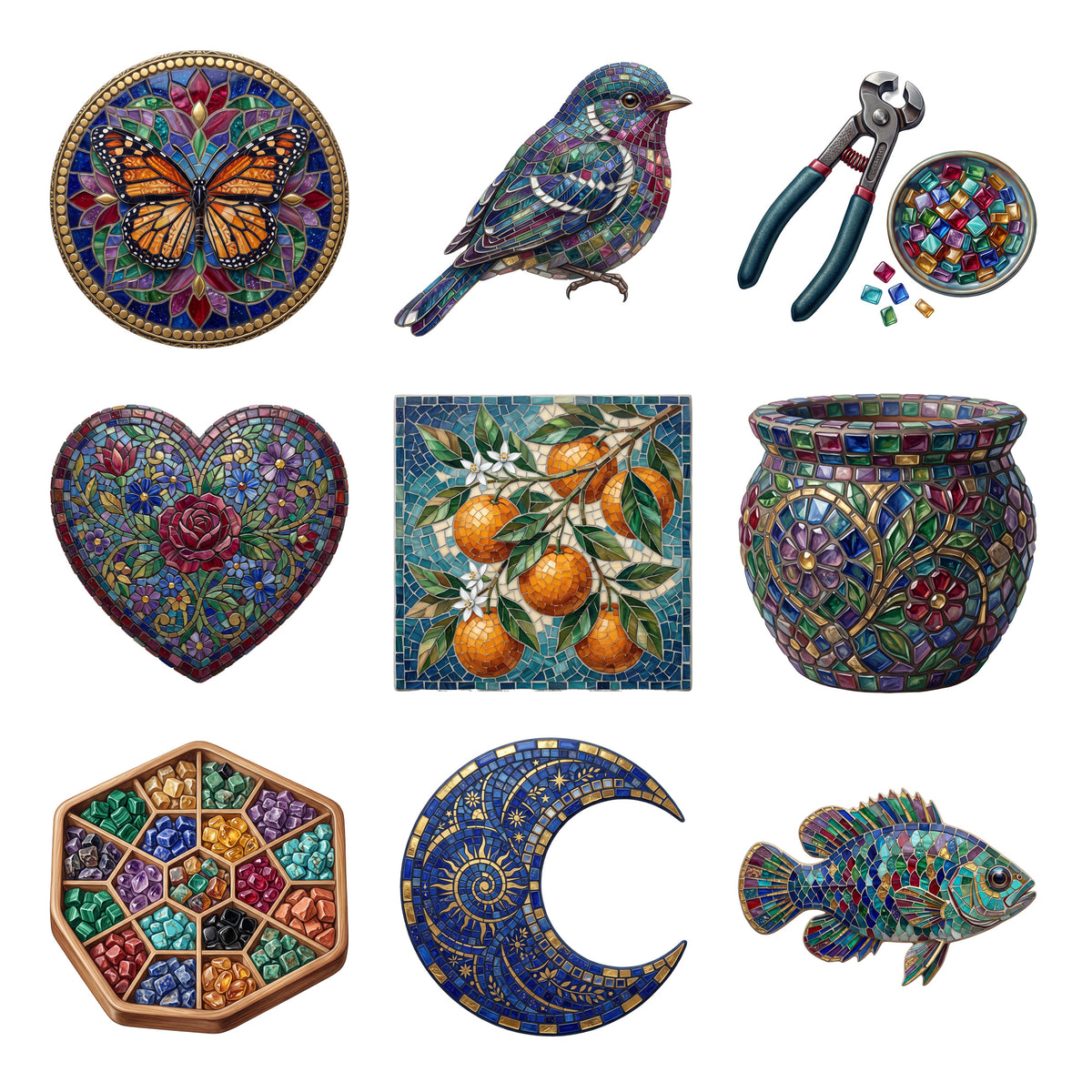 Mosaic Art Studio — Complete assortment