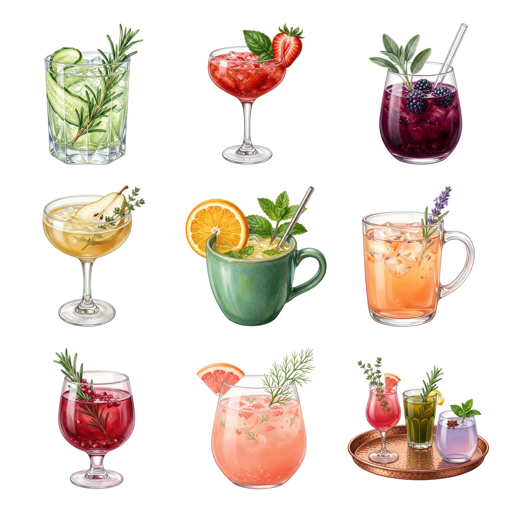 Mocktail Garden — Complete assortment