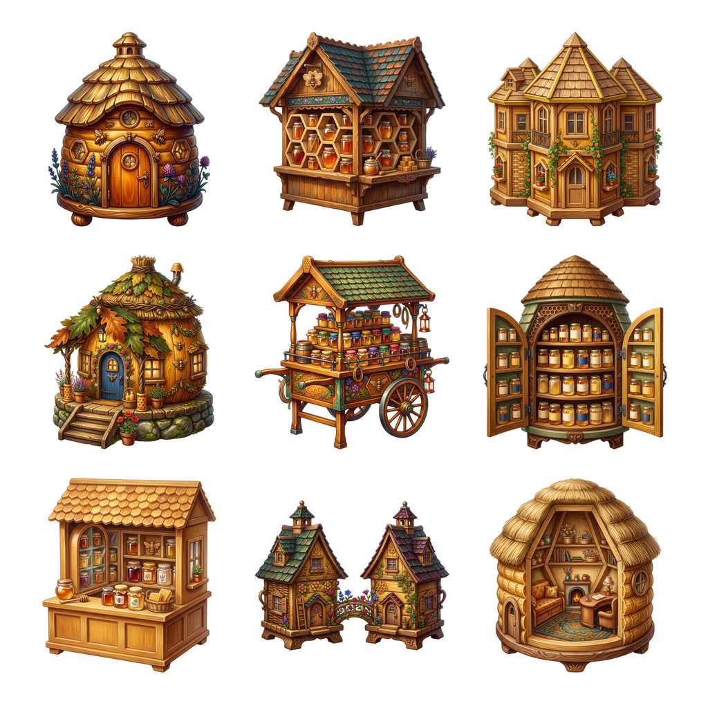 Beehive Honey Houses — Complete assortment