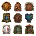 Fairy Cottage Doors — Complete assortment