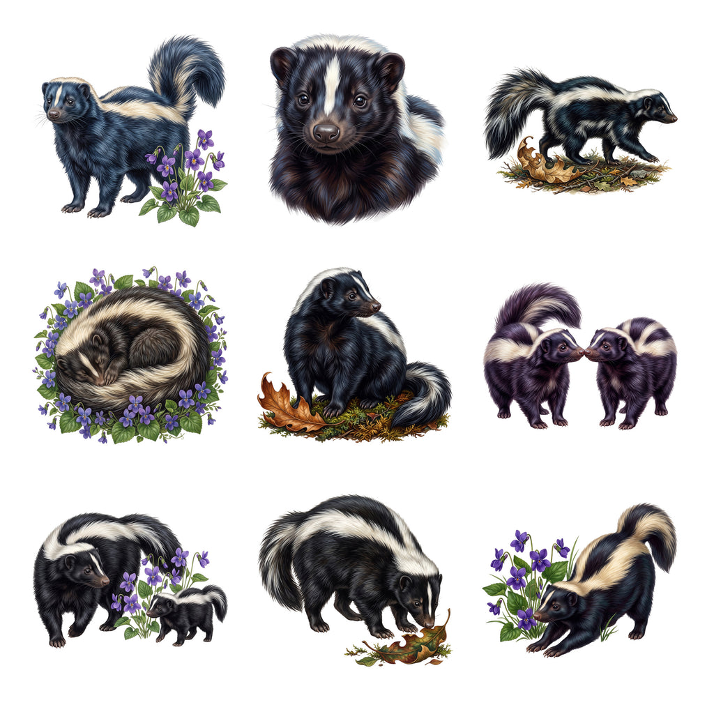 Skunk Woodland Strolls — Complete assortment